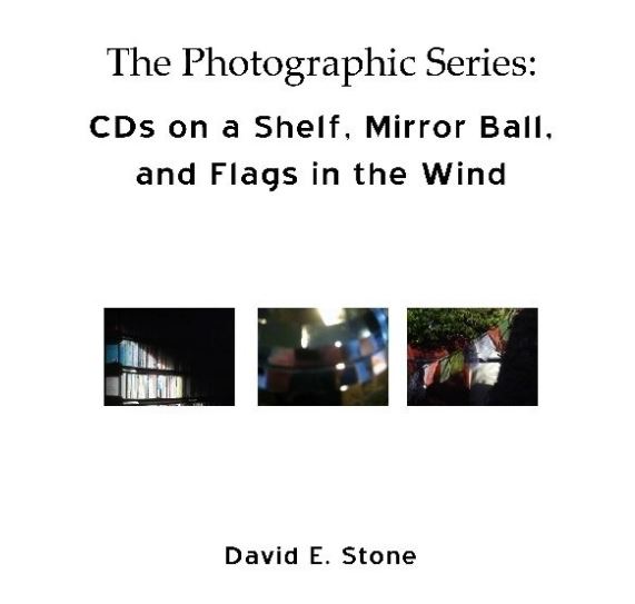 Cover of CDs on a Shelf, Mirror Ball and Flags in the Wind